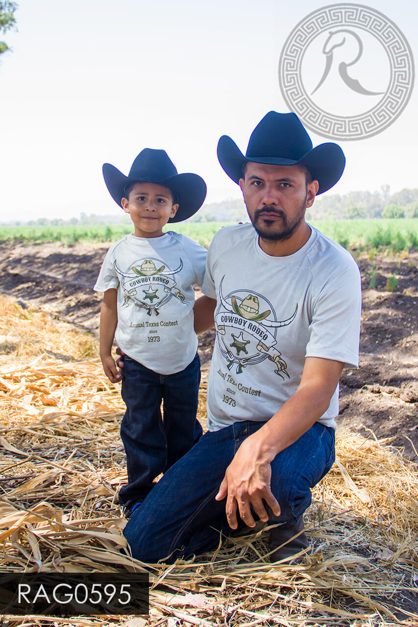 PLAYERA BASICA PARA: CABALLERO, NIÑO RAG0595